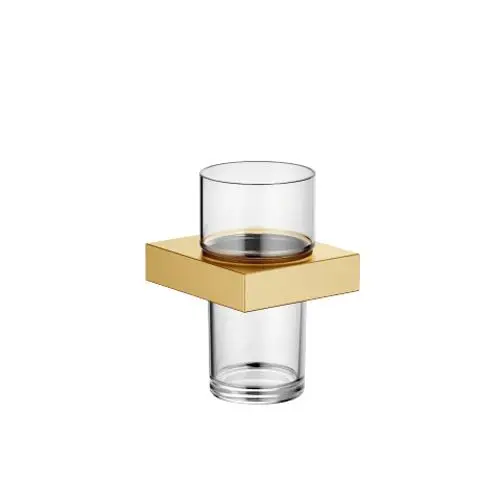DORNBRACHT Glashalter , Wandmodell SERIENSPEZIFISCH 83400780 Messing gebürstet (23kt Gold), 83400780-28, Artikel in Kategorie